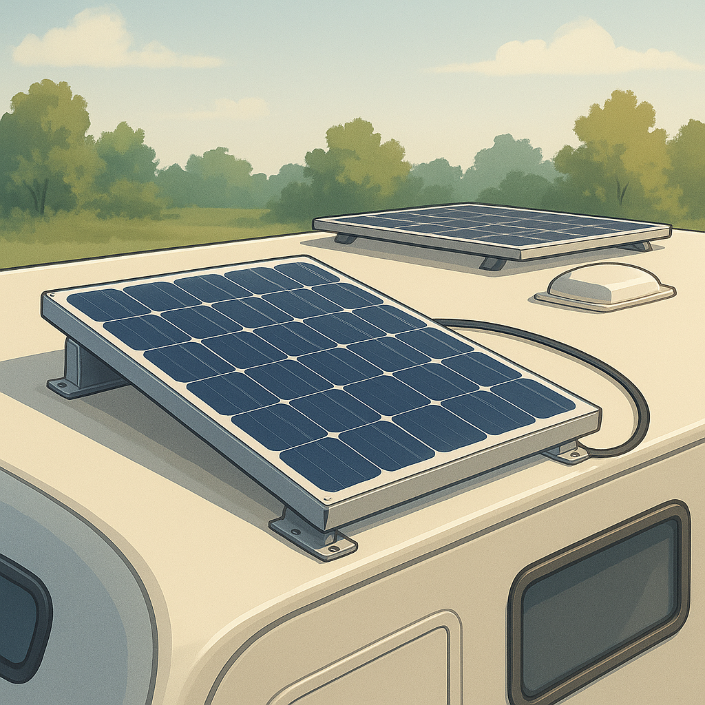 paneles solares para camper