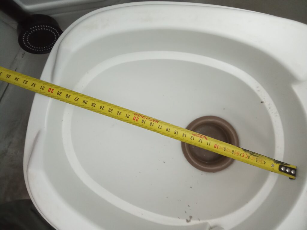 BAÑO QUÍMICO Thetford DE LA AUTOCARAVANA HISTÓRICA