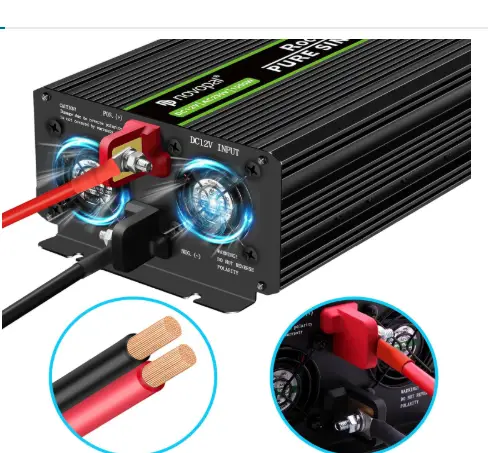 Inversor 1000W onda pura camper