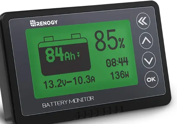 Monitor de batería camper Renogy