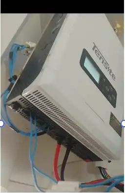 inversor 1000w instalado en autocaravana historica